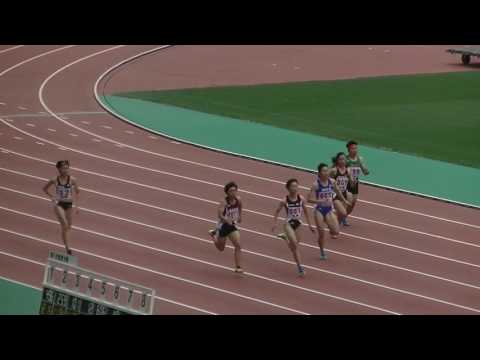 20170617_南九州高校総体陸上_女子200m_予選4組
