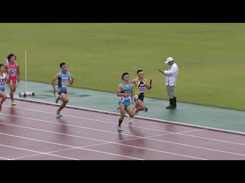2018 東北高校新人陸上 男子 4×400mR 決勝