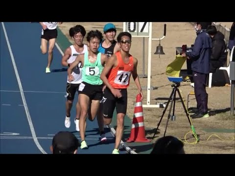 【頑張れ中大】日体大記録会 10000m5組 藤井・川田PB/苗村(中大OB,警視庁) /学法石川ペース走 2021.12.4