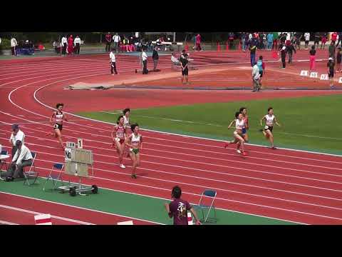 2018京都高校陸上　市内ブロック予選　女子400m2組
