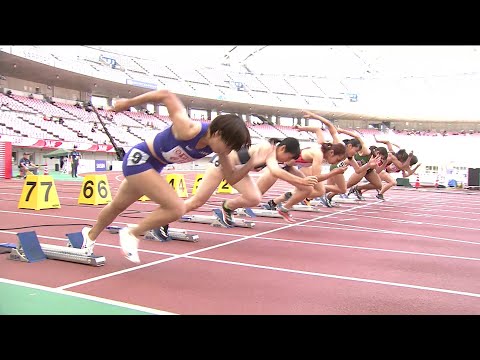 【第108回日本選手権】女子 100ｍ 予選2組