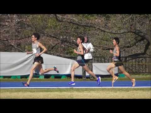 【頑張れ中大】国士舘大記録会 5000m8組(中央大勢1本目) 新入生デビュー戦　2018.3.25