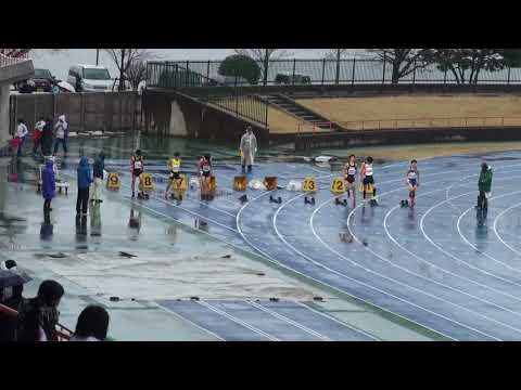 2018 水戸市陸上記録会 中学男子100m16組