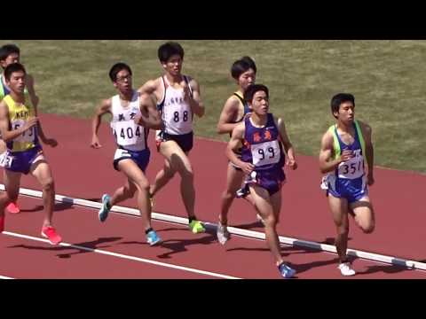 第57回　福井県陸上競技選手権大会　男子800ｍ準決勝１組