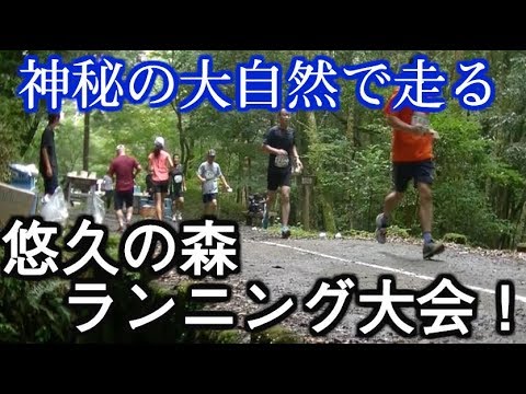 【曽於市】悠久の森ランニング大会！①大自然の中で走るランニング大会の模様！