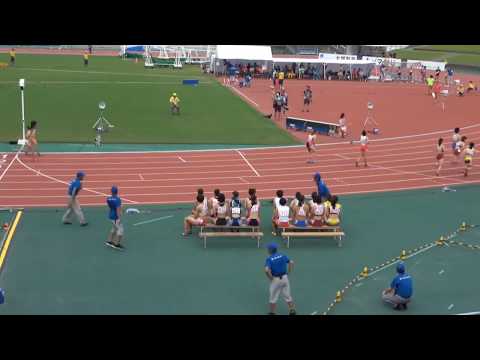 予選 女子4×400mR 2組 沖縄インターハイ R1