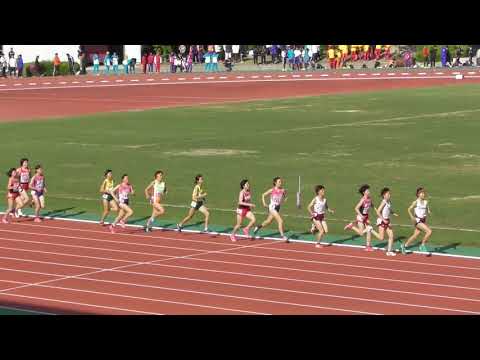 2018京都高校陸上　市内ブロック予選　女子3000m1組ダイジェスト