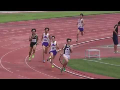20160703群馬県選手権男子800m予選2組