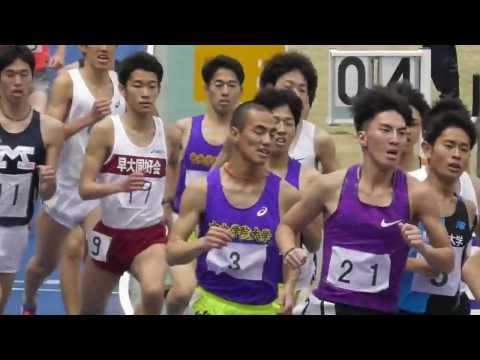 日体大記録会 1500ｍ15組 2017.4.22