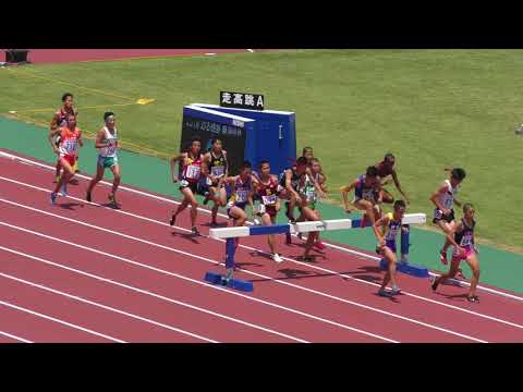 H30　三重インターハイ　男子3000mSC　予選4組
