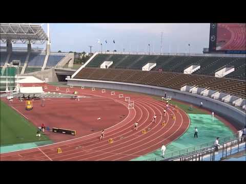 住田麻結選手（愛媛大）女子400mハードル決勝、1着：1分03秒09　～四国インカレ2017～