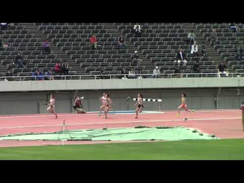2015織田記念陸上 女子200m予選 3