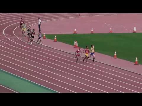 2018 茨城県高校総体陸上 男子800m予選4組