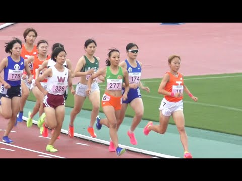 決勝 女子1500ｍ 関東学生新人陸上2024