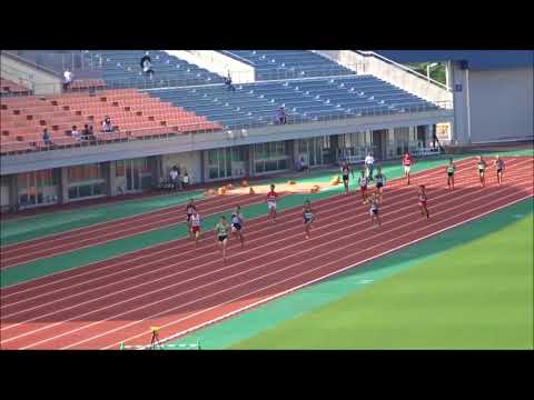 男子4×100mリレー決勝、1着：済美高’42秒64’　～愛媛県高校陸上新人大会2017中予地区予選～