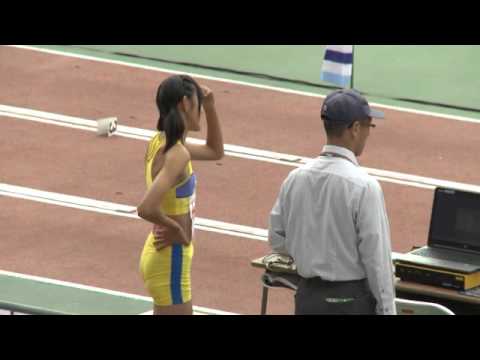 B女子走幅跳 決勝 第46回ジュニアオリンピック　1位