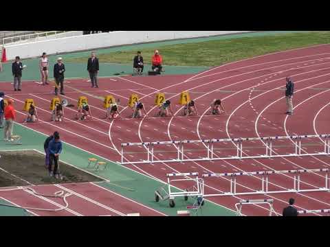 H30　千葉県記録会　女子100mH　6組