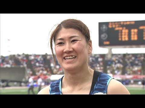 女子 ハンマー投 決勝1位 第103回日本陸上競技選手権大会