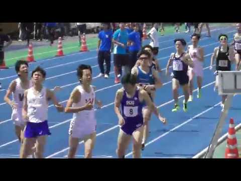 日体大記録会 1500m9組 2018.5.12