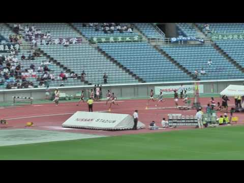 H29　関カレ　男子1部400m　予選1組