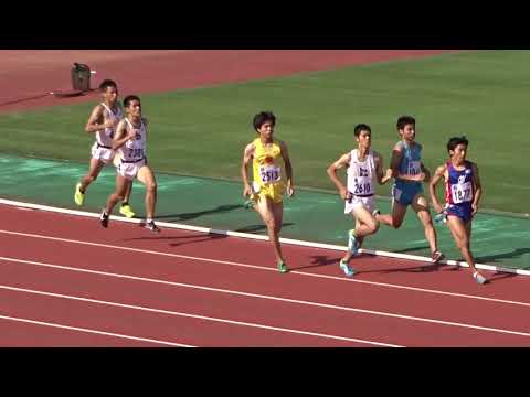 平成 30 年度第 1 回学連競技会　男子800ｍ１２組