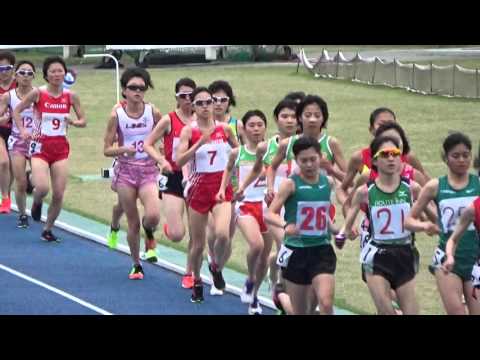 日体大長距離記録会 女子5000m 4組 2016/04/23