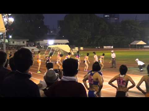 2015ﾄﾜｲﾗｲﾄ･ｹﾞｰﾑｽ女子4×400mR決勝 中大(宮崎 羽鳥 ﾍﾝﾌﾟﾋﾙ 新宅)3.43.41GR大会新 Chuo University1st