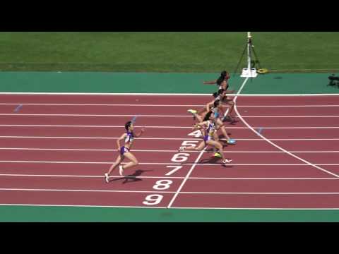 2017NANBU Memorial Women&#039;s100m heat1 Akari IGOSHI12.01(-1.0) 井越朱梨 藤森安奈 島田雪菜