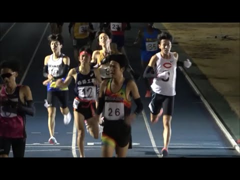 【頑張れ中大】日体大記録会 5000m41組 居田･山田13分台PB/浦田/白川(大塚高,22年度中大新入生) 2021.12.5