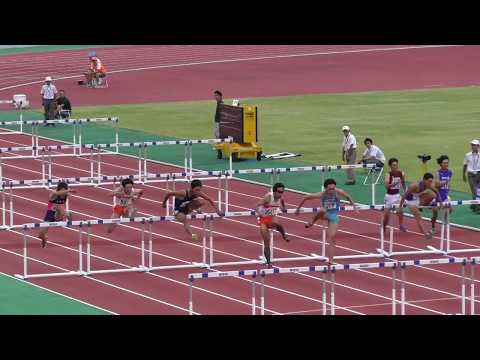 2017 東北陸上競技選手権 男子 110mH 予選1組