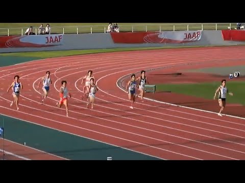 男子400m決勝 1組 富士北麓ワールドトライアル2019