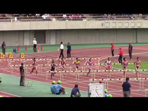 2016 日本インカレ陸上 女子100mH予選6