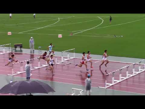 2018西日本インカレ陸上 男子110mH タイムレース1～7