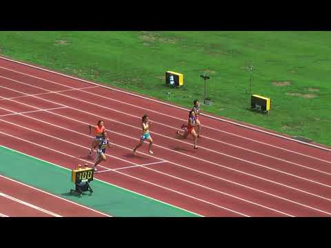 H29　千葉県ｼﾞｭﾆｱｵﾘﾝﾋﾟｯｸ最終選考　B女子100m　予選1組
