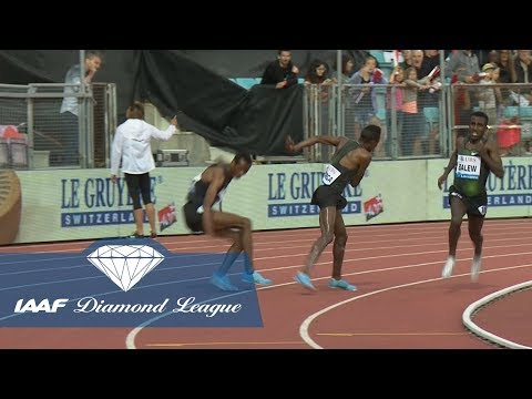 Crazy Shorts Pull In The Men&#039;s 5000m - IAAF Diamond League Lausanne 2018