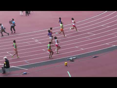 男子2部100m決勝　関東インカレ2022