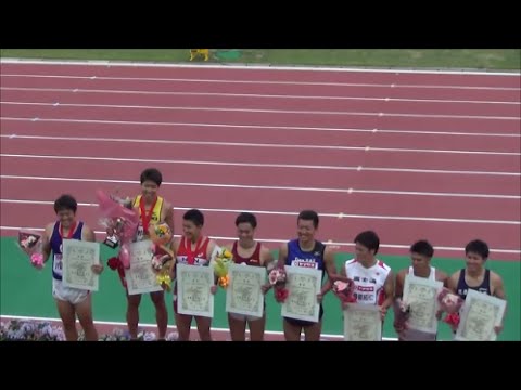 日本陸上混成競技2016 男子十種表彰式＆インタビュー