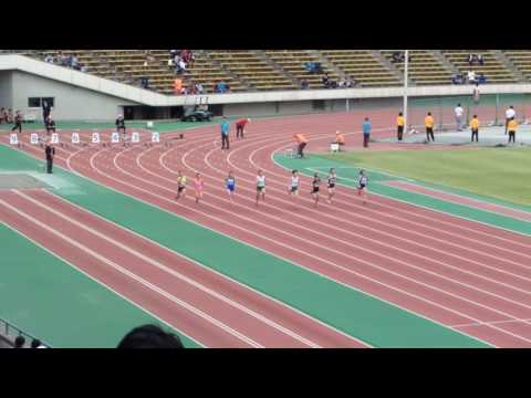 2017年度 兵庫県郡市区対抗 女子中学生100m決勝（-1.4）
