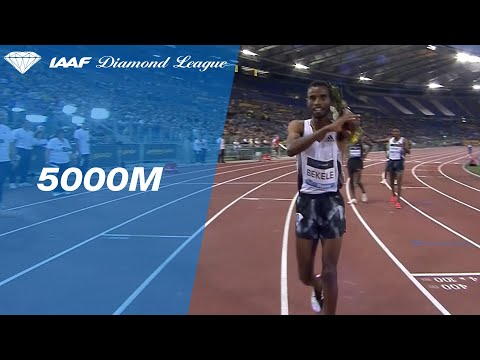 Telahun Bekele wins the 5000 meters in Rome - IAAF Diamond League 2019