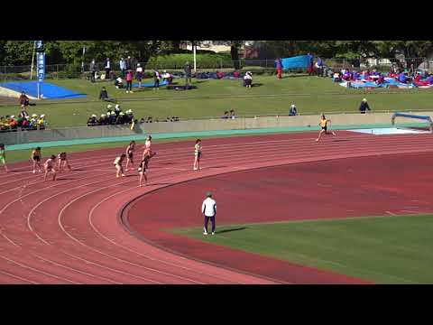 20180415160546県記録会一高中女4×100ｍR2組宮崎工高