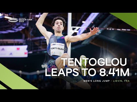 HUGE - Tentoglou 🇬🇷 triumphs in Lievin | World Indoor Tour 2023