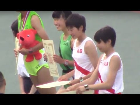 田牧明花音/ 2017関東高校陸上 南関東女子 5000m競歩 決勝 + 表彰式
