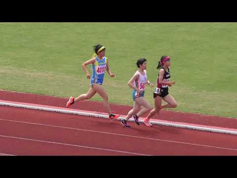 H30　栃木県高校総体　女子1500　予選1組