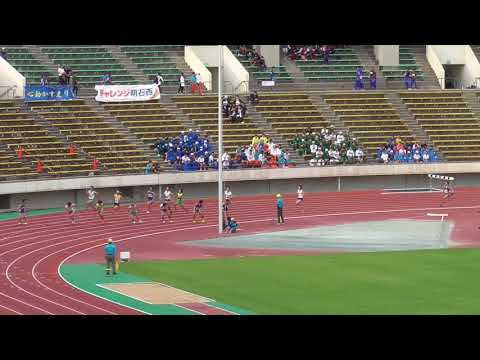 2018年度 兵庫県高校総体 男子4×100m準決勝1～3組