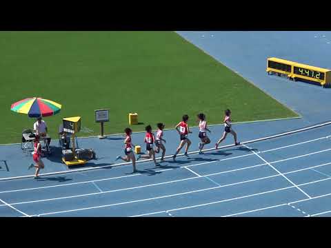 20180916132959県高校新人大会女3000ｍ決勝2組 福川 侑花