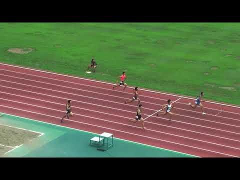 H29　千葉県ｼﾞｭﾆｱｵﾘﾝﾋﾟｯｸ最終選考　B男子100m　予選3組