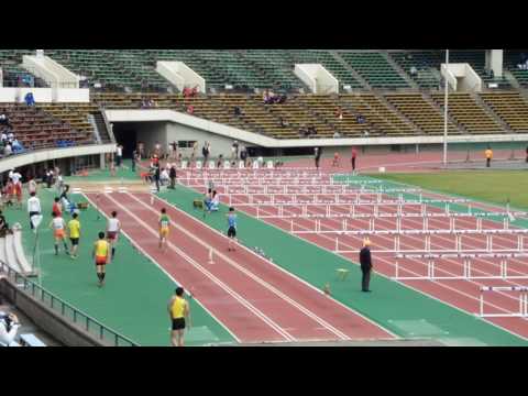 2017年度 兵庫春季記録会 ユニバー会場 女子100mH1組目（-0.9）