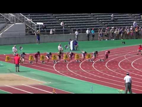 2017 東北高校陸上 男子 100m 準決勝2組