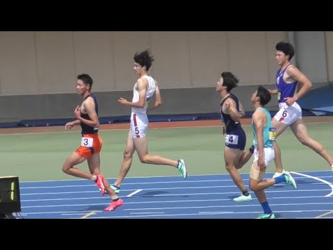 男子110mH準決勝 日本学生個人陸上2023