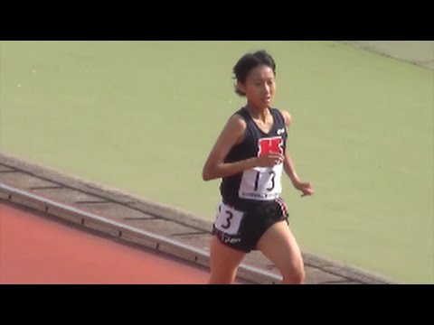関東学生新人陸上2015 女子3000m タイム1組